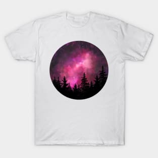 Pink galaxy T-Shirt